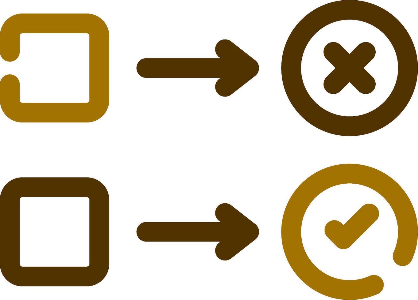 Status Creative Icon Design vector