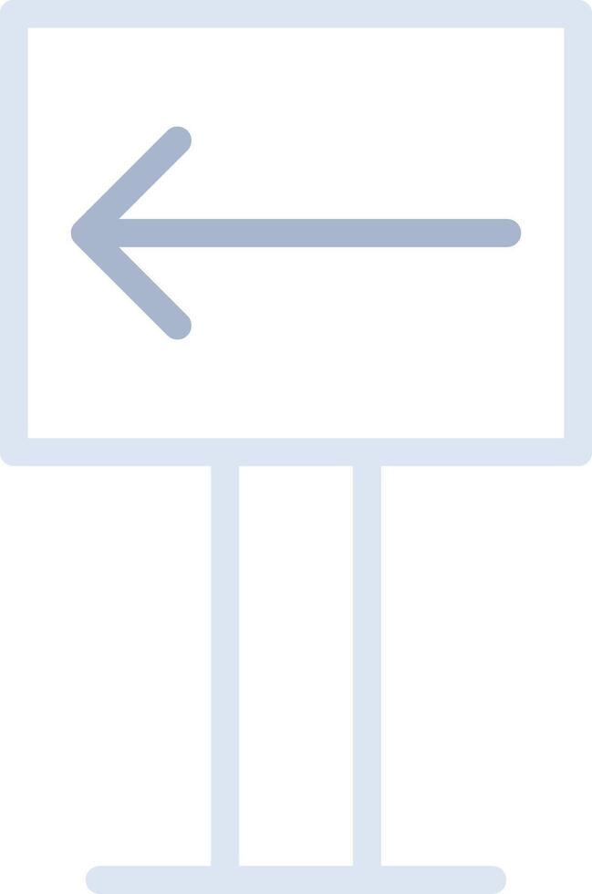 Left Creative Icon Design vector