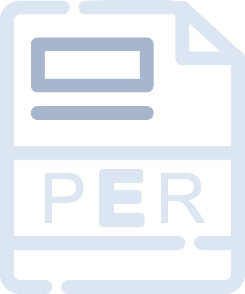 PER Creative Icon Design vector