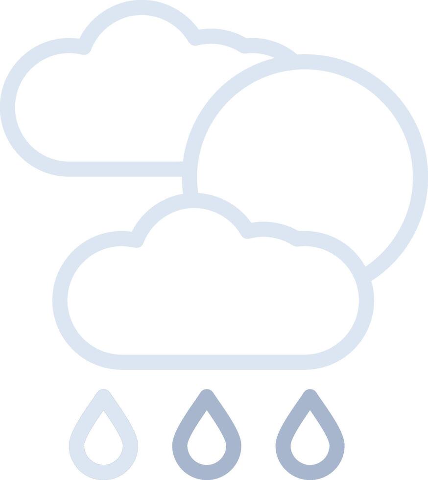 Weather Forecast Creative Icon Design vector