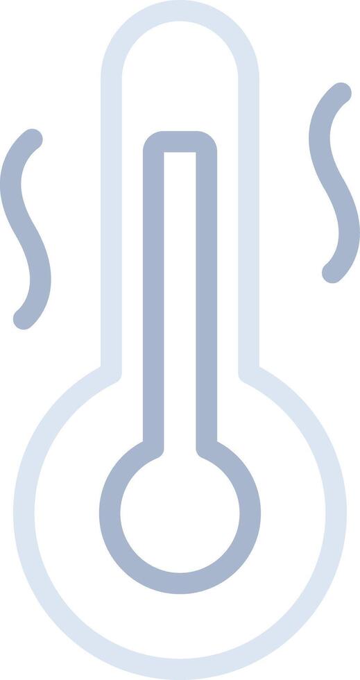 Hot Temperature Creative Icon Design vector