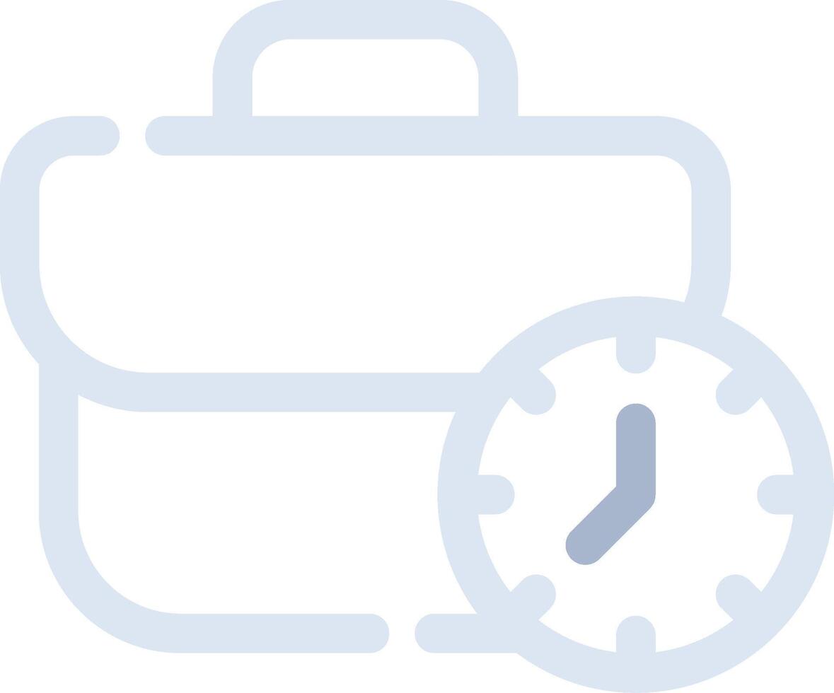 Business Time Creative Icon Design vector