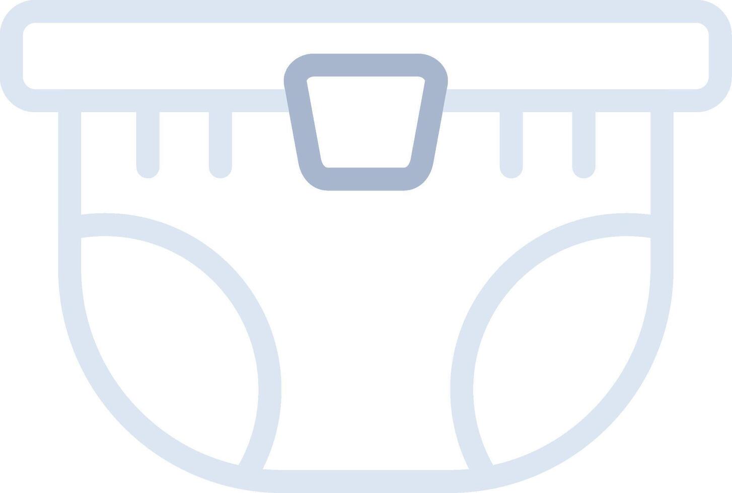 Diapers Creative Icon Design vector
