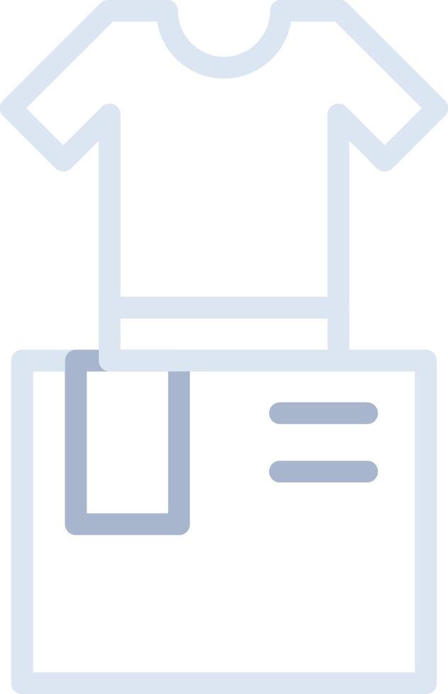 Clothes Box Creative Icon Design vector
