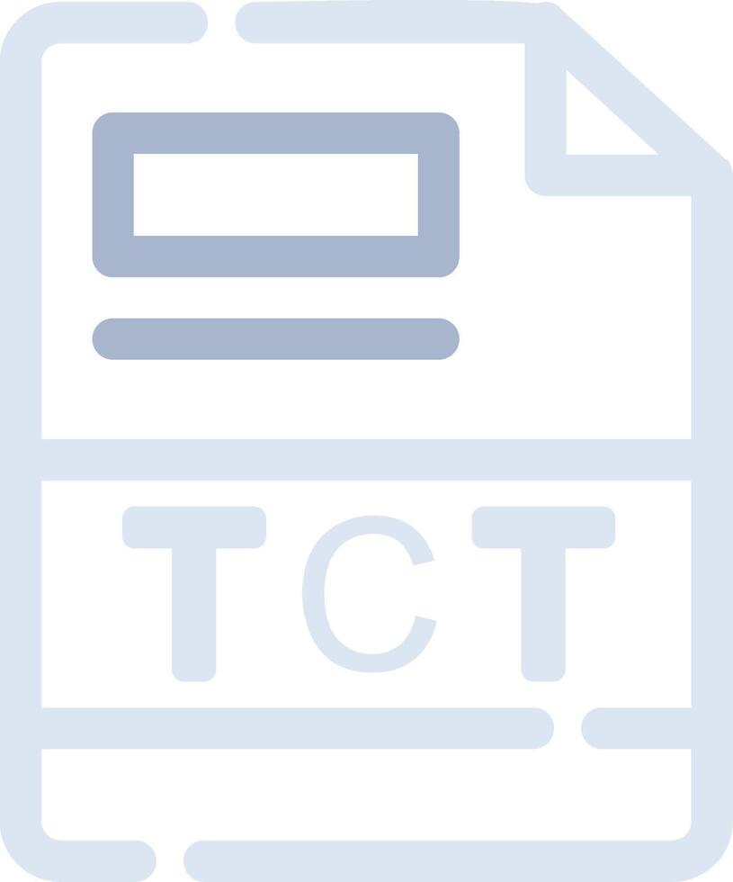 TCT Creative Icon Design vector