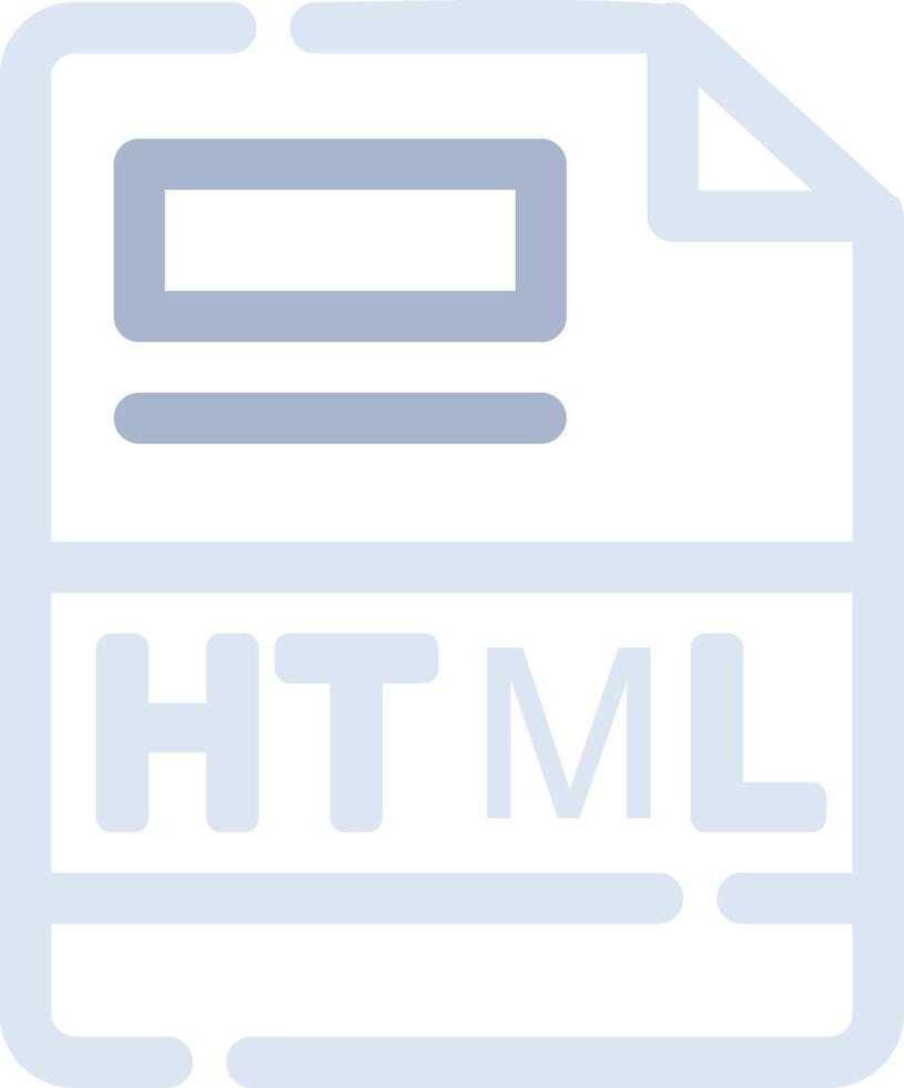 HTML Creative Icon Design vector