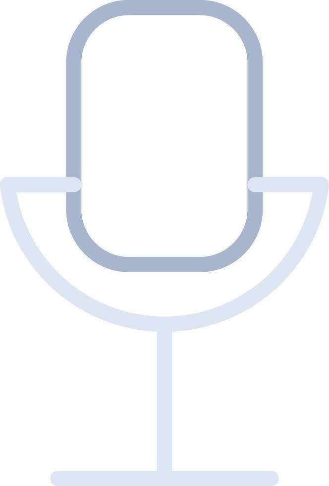 Microphone Creative Icon Design vector