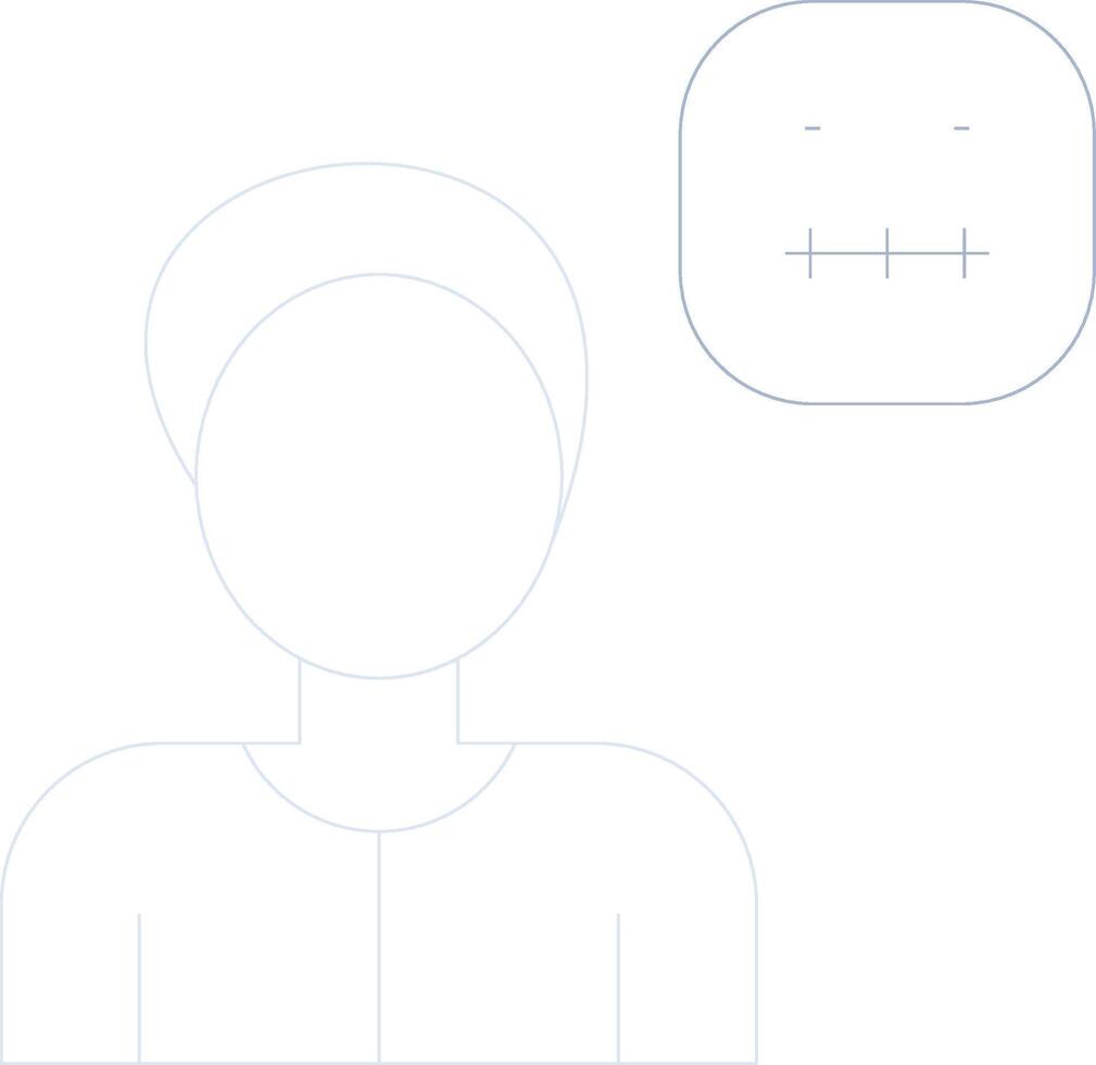 Concerned Creative Icon Design vector