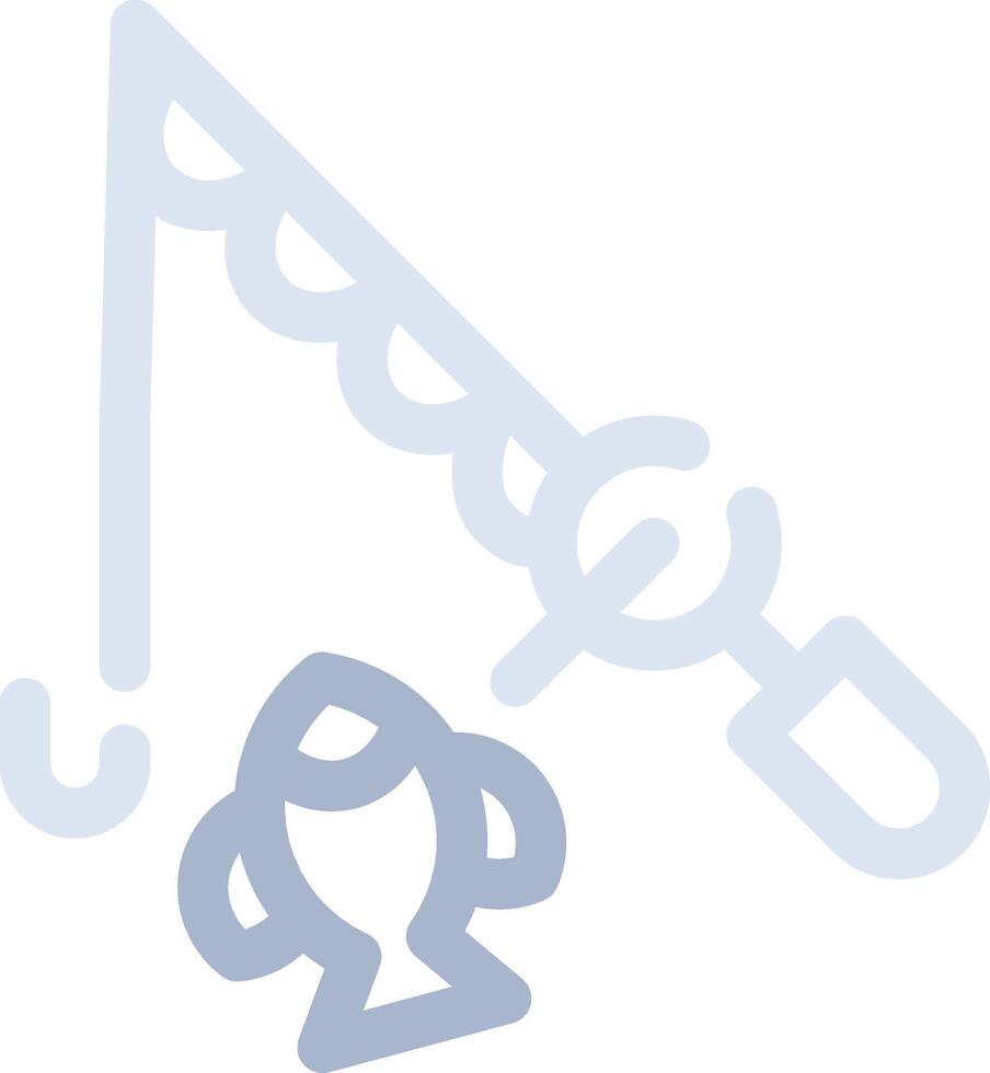 Sport Fishing Creative Icon Design vector