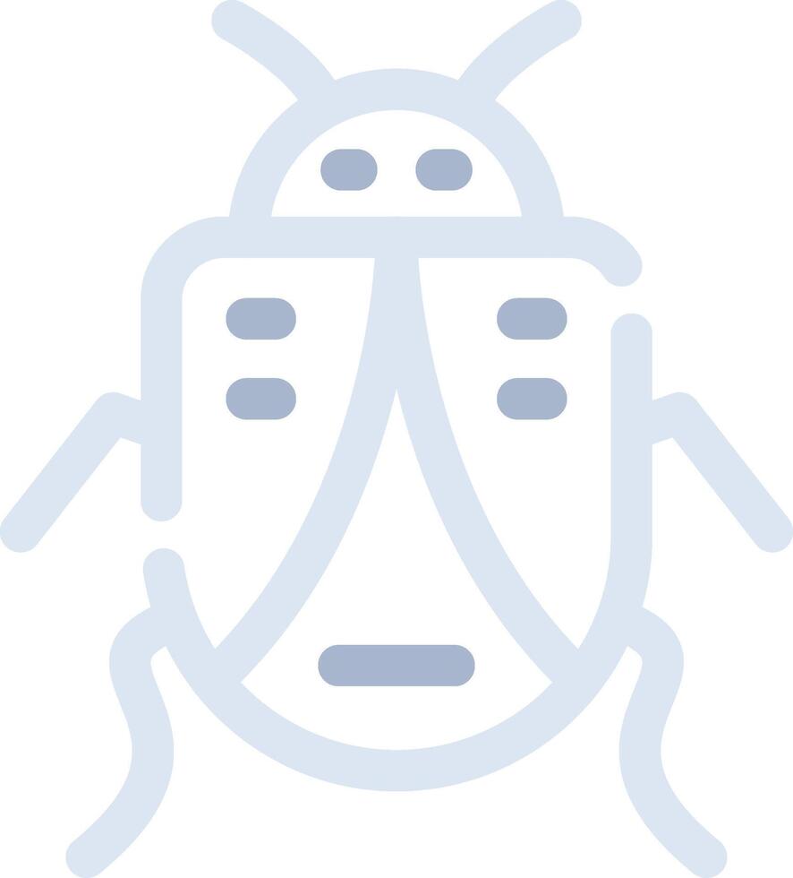Bug Creative Icon Design vector