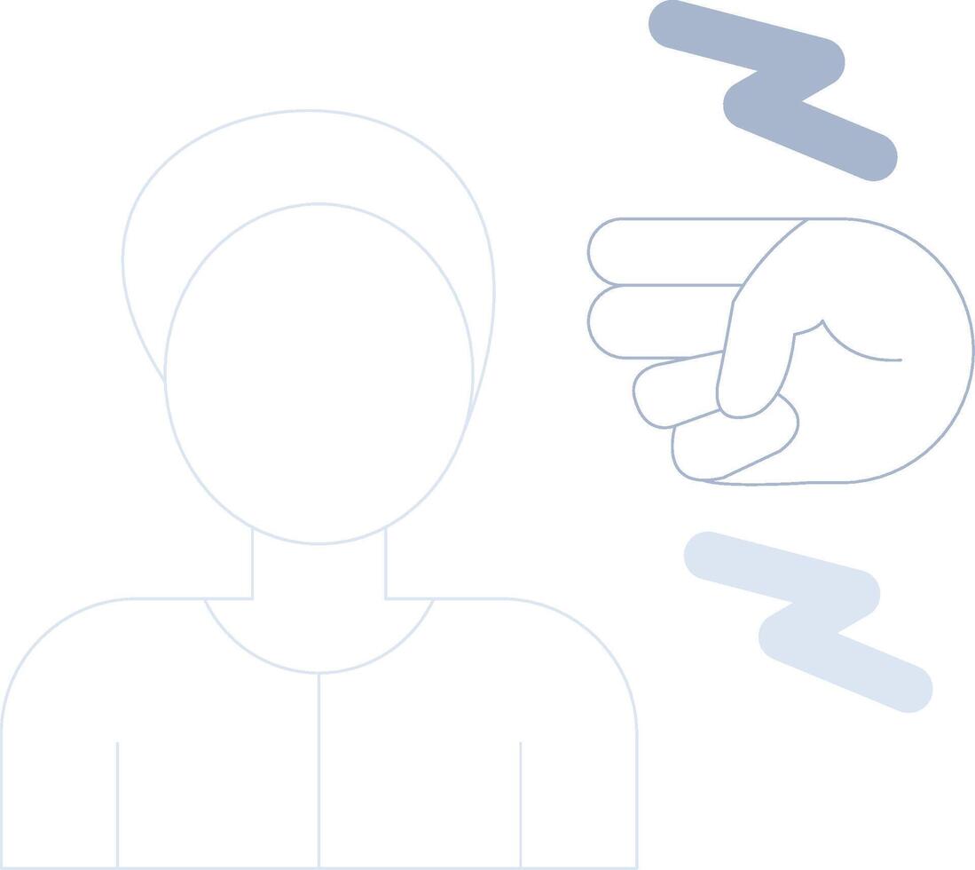 Peer Pressure Creative Icon Design vector