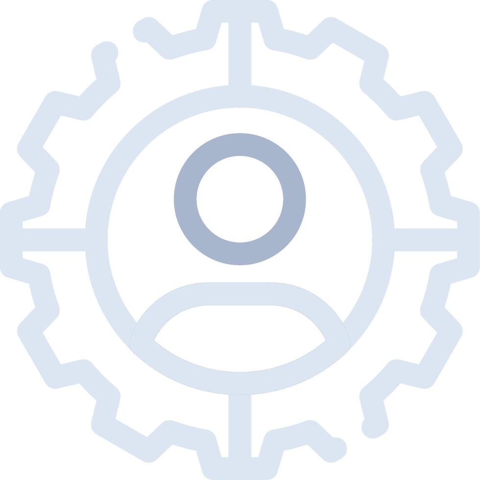 Personalization Creative Icon Design vector