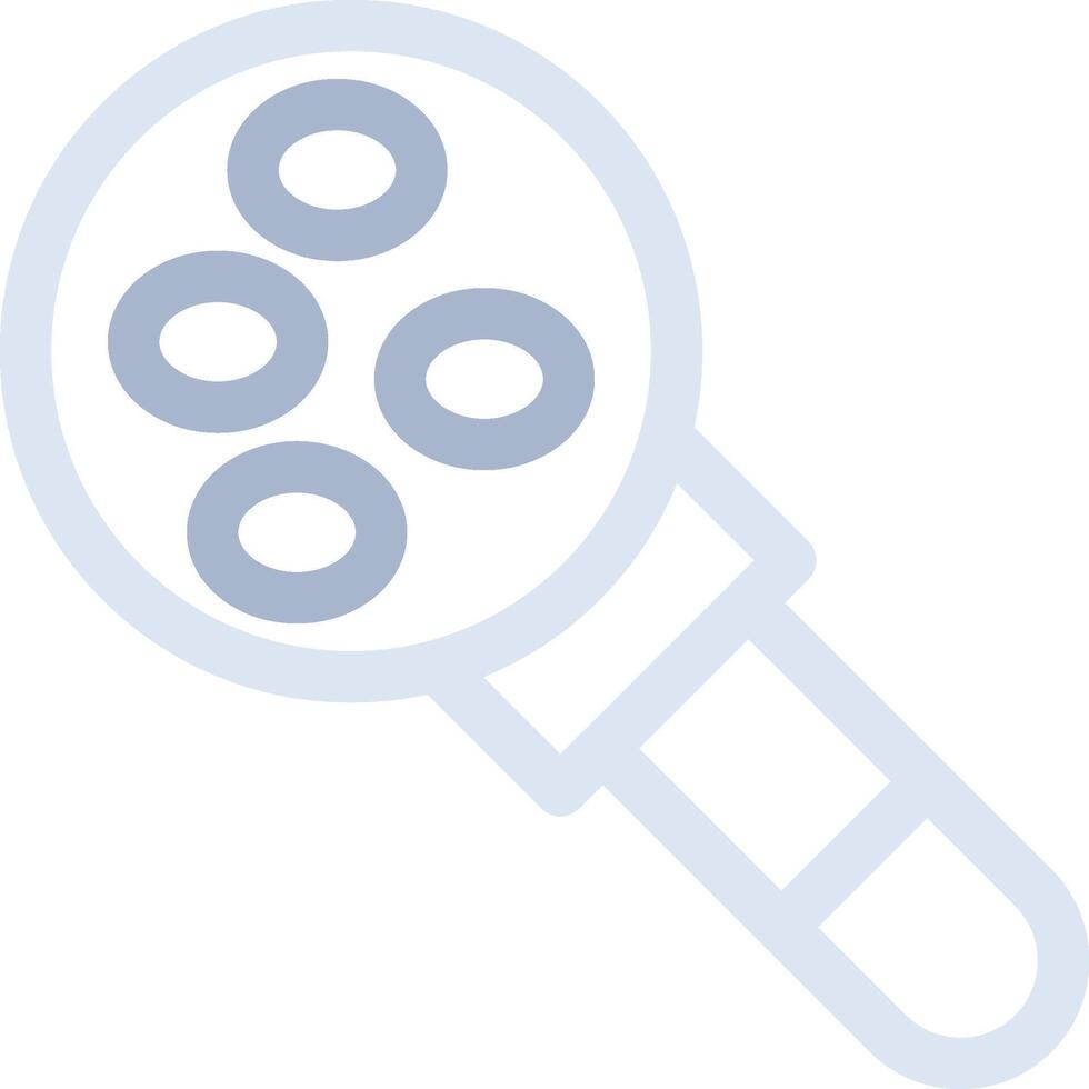 Magnifying Glass Creative Icon Design vector