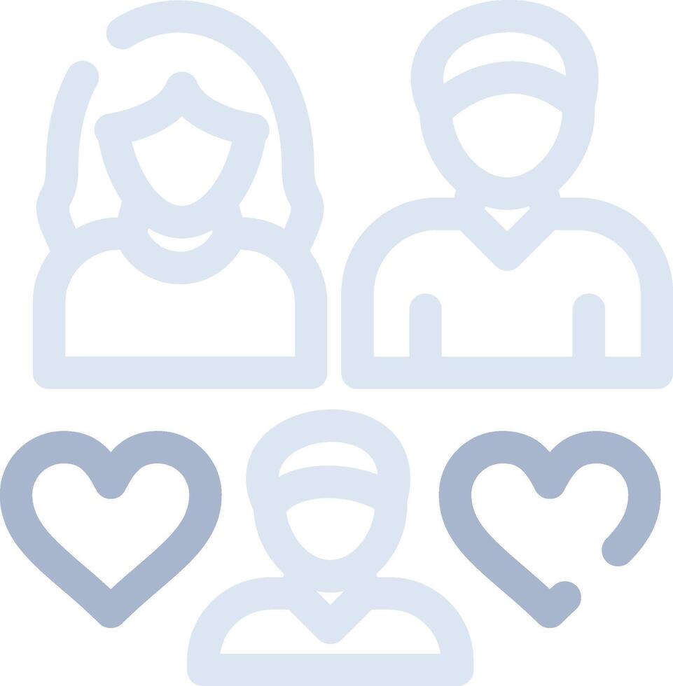 Family Creative Icon Design vector