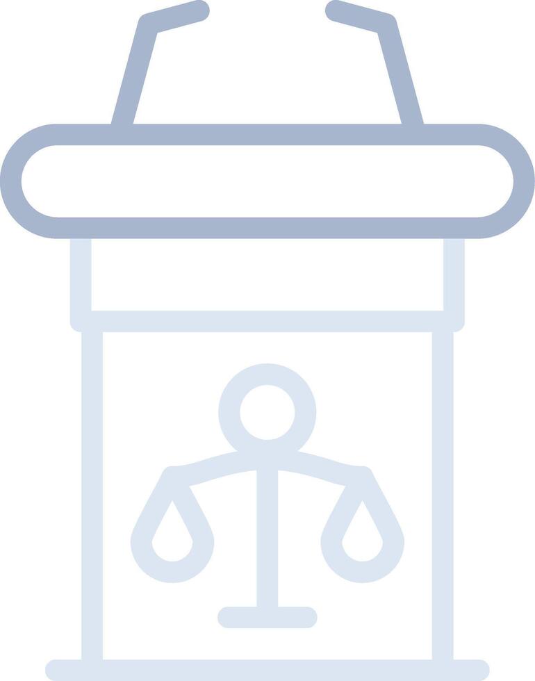 Line Two Color Design vector