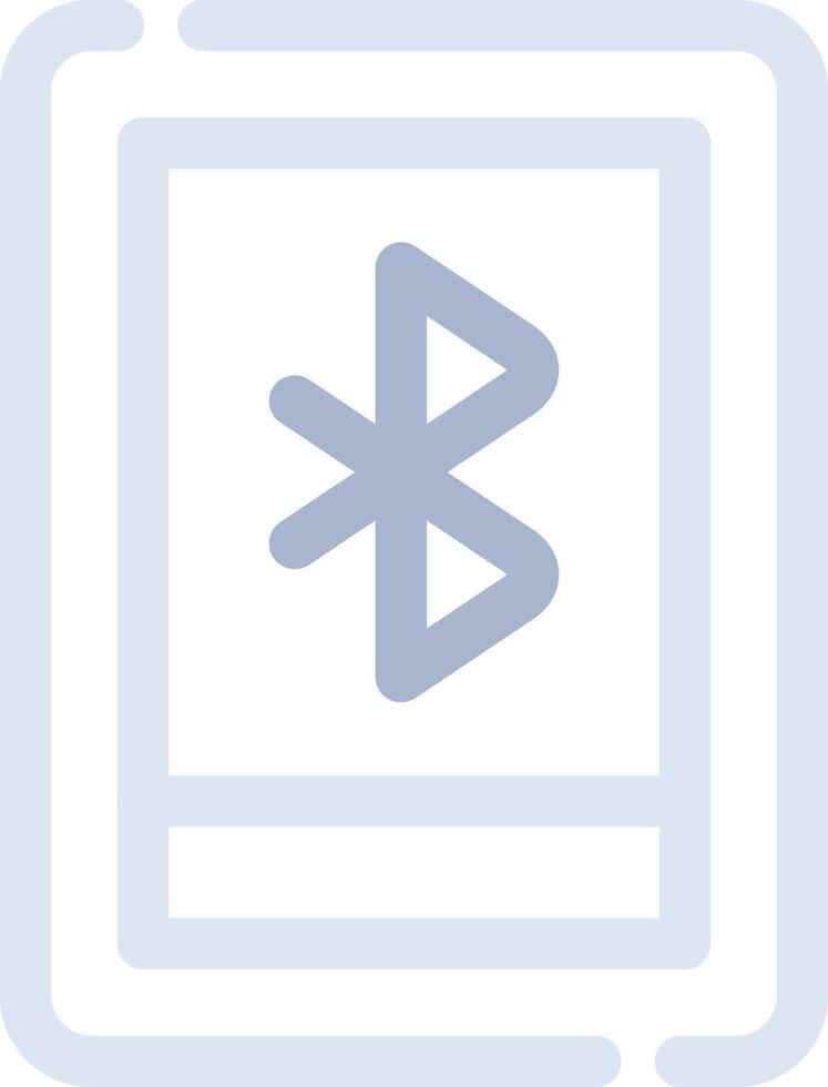 Bluetooth Creative Icon Design vector