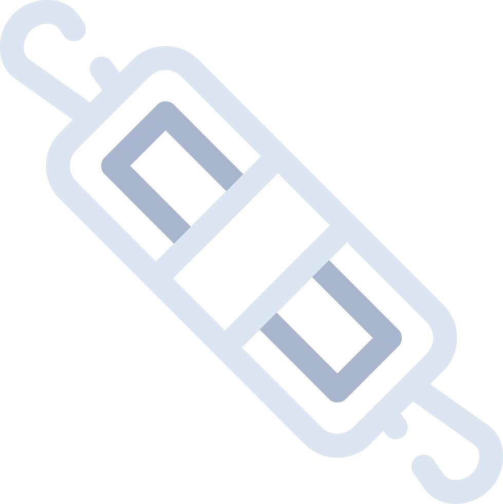 Rolling Pin Creative Icon Design vector