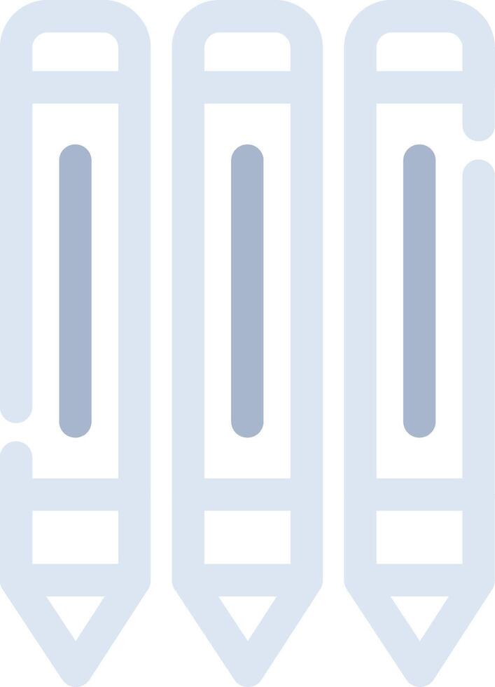 Pencils Creative Icon Design vector