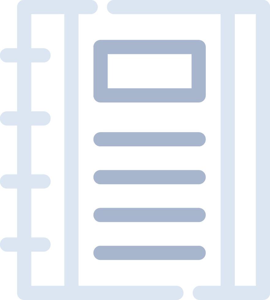 Notebook Creative Icon Design vector