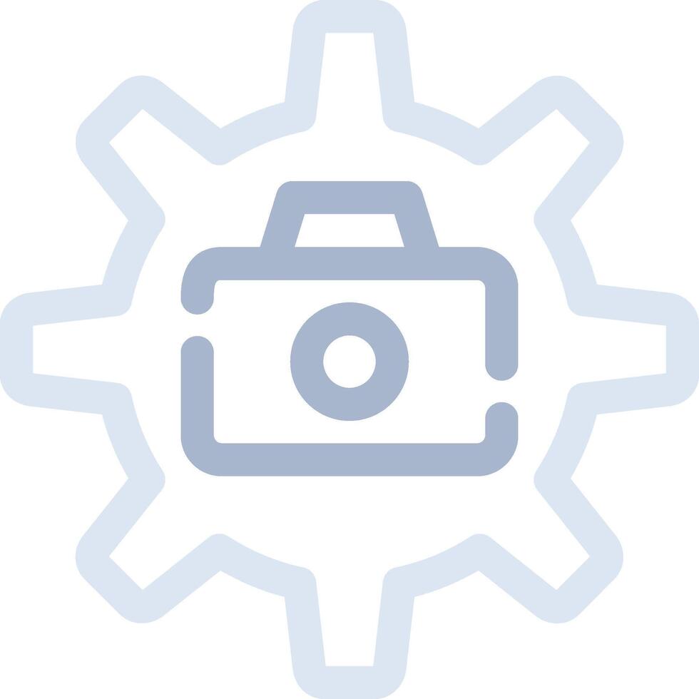 Configuration Camera Creative Icon Design vector