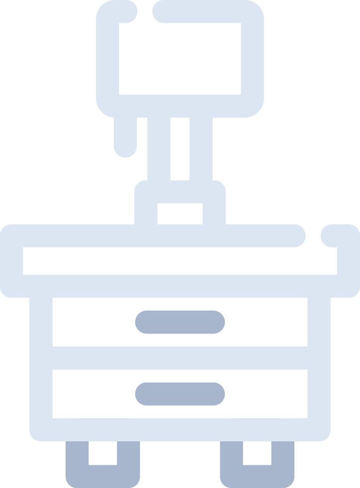 Side Table Creative Icon Design vector