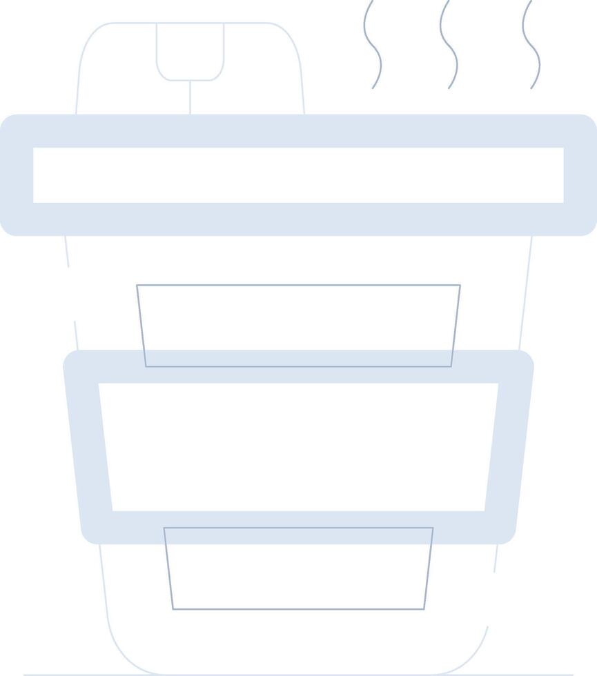 Hot Drink Creative Icon Design vector