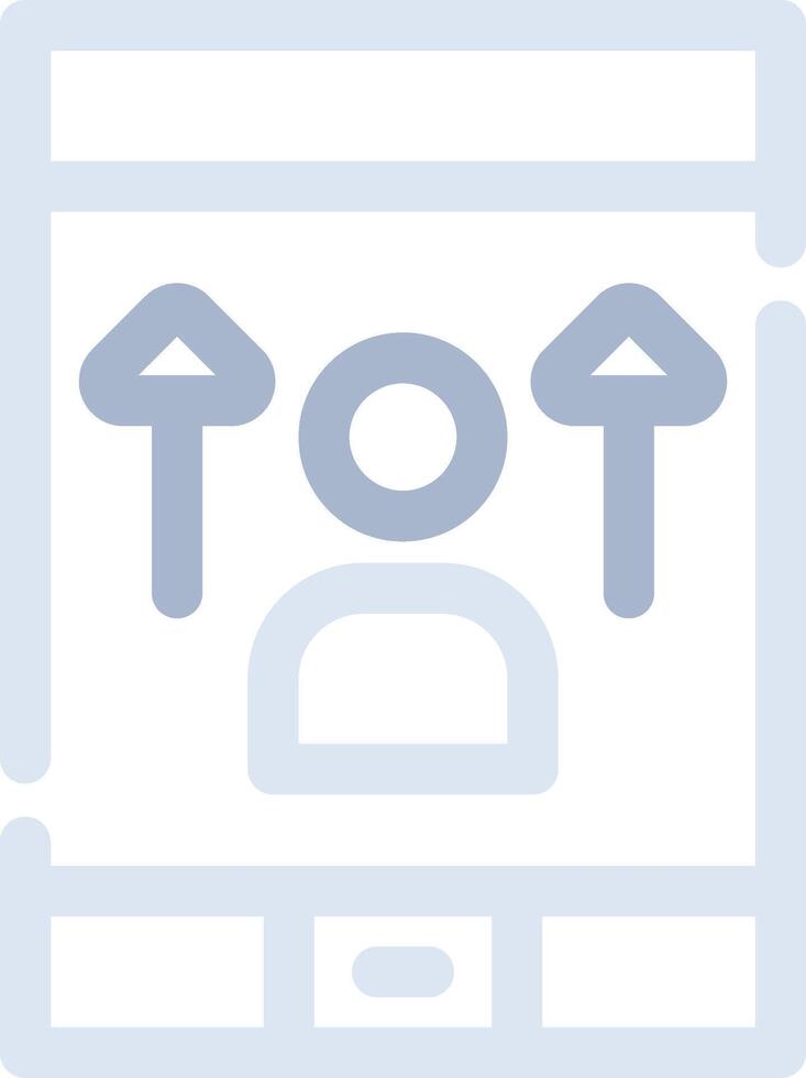 Online Influencer Creative Icon Design vector