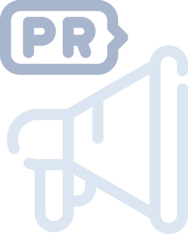 Public Relations Creative Icon Design vector