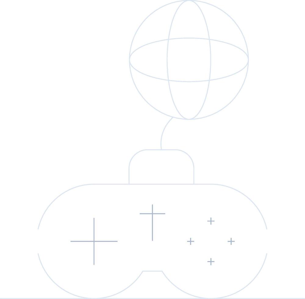 Online Games Creative Icon Design vector