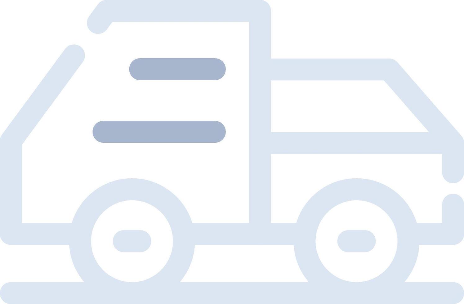 Garbage Truck Creative Icon Design vector