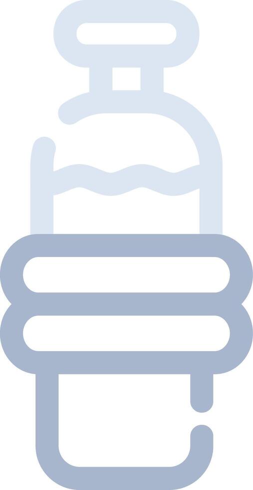 Water Bottle Creative Icon Design vector