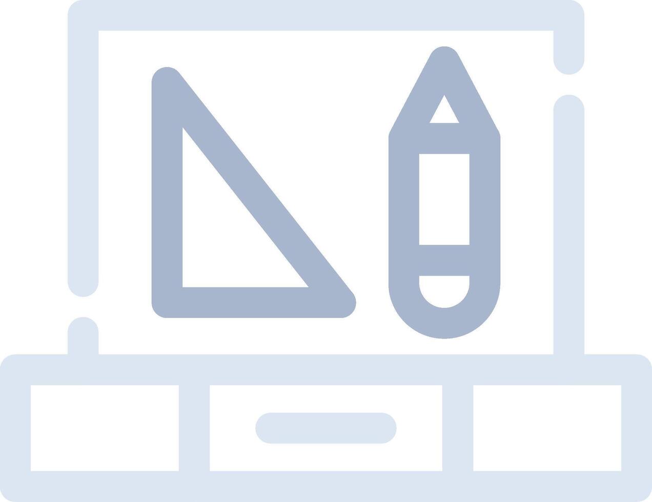 Laptop Creative Icon Design vector