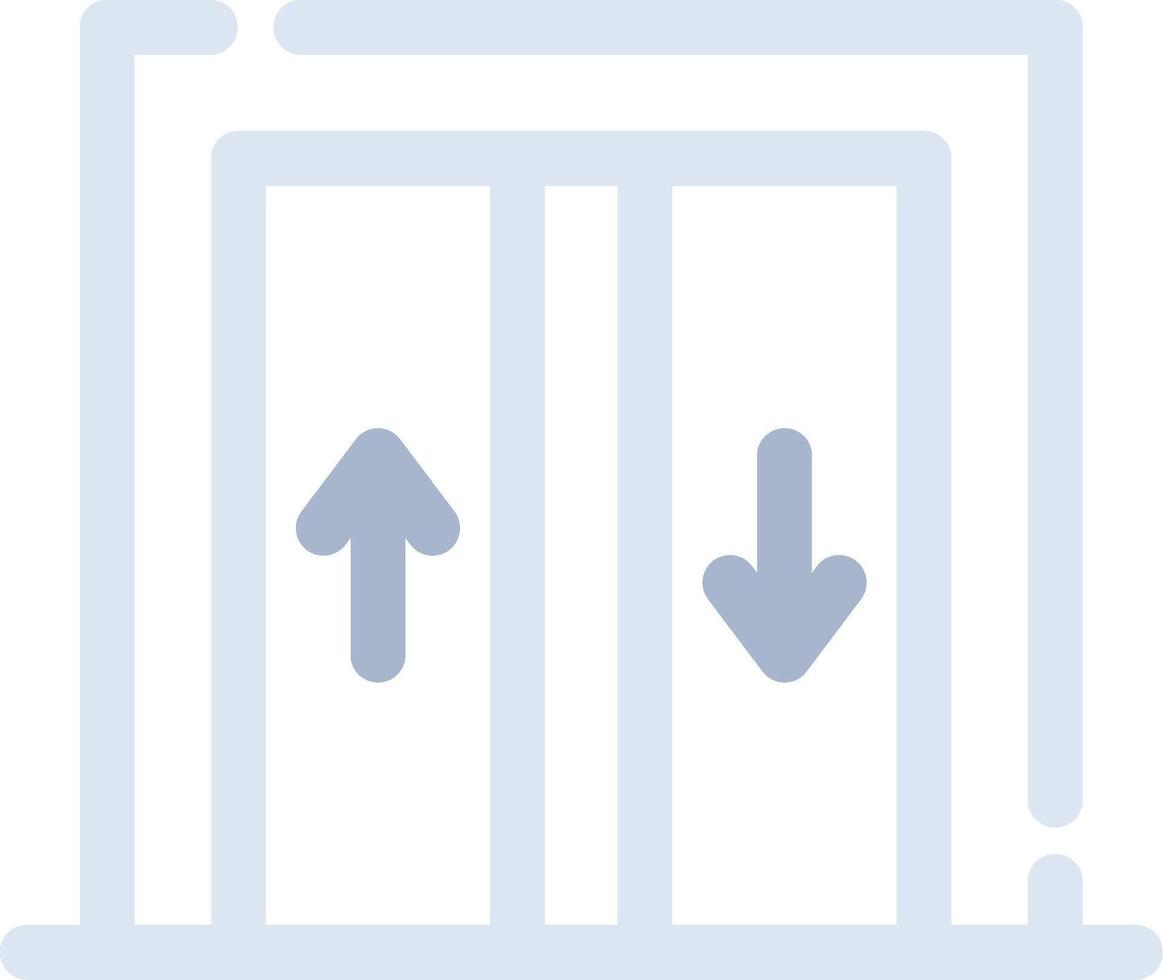 Elevator Creative Icon Design vector