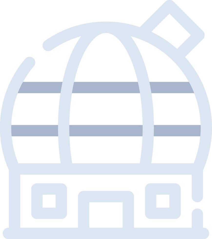 Observatory Creative Icon Design vector