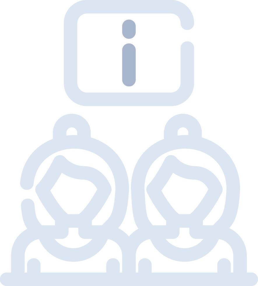 Internal Meeting Creative Icon Design vector