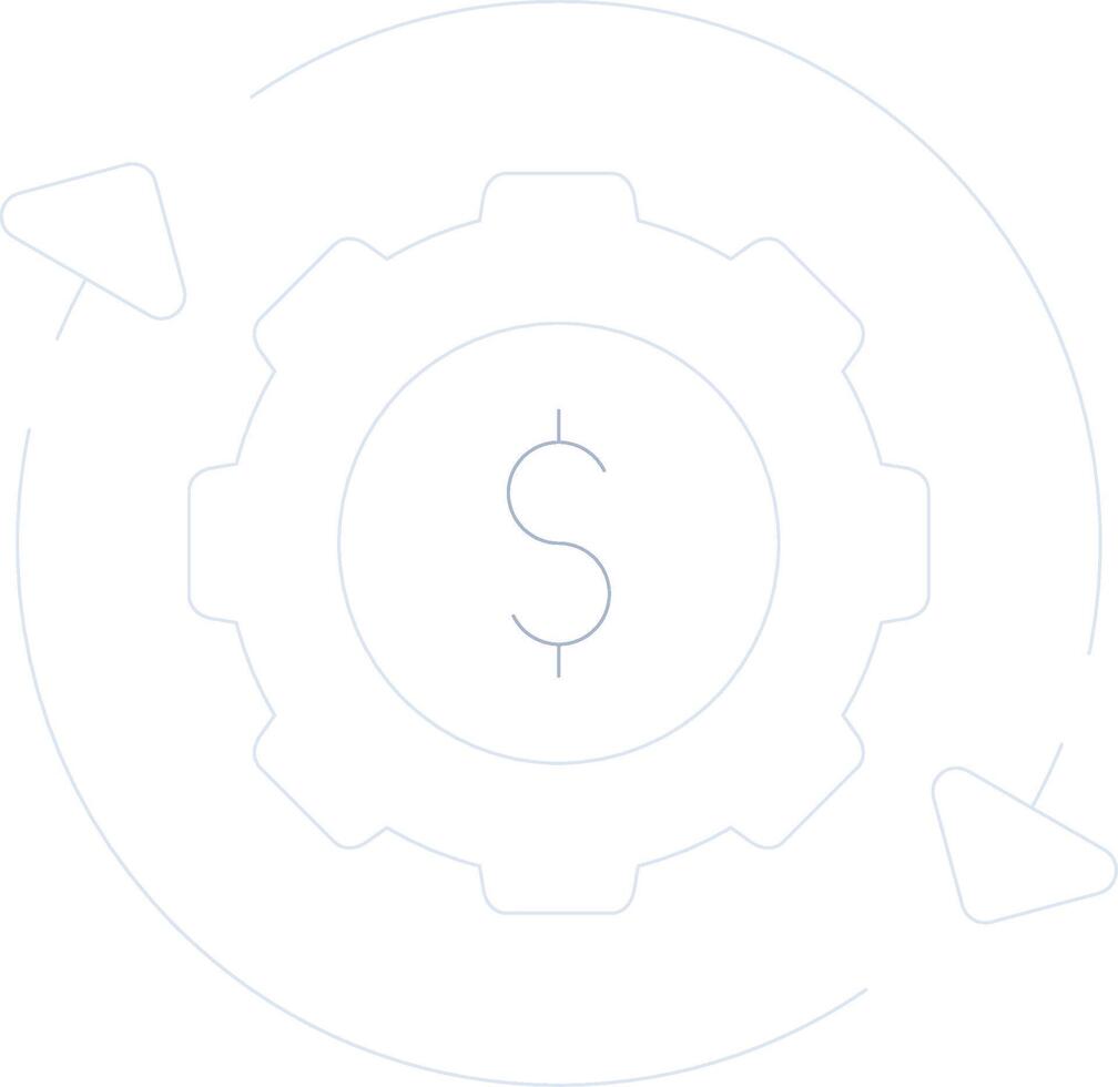 Procedure Cost Creative Icon Design vector