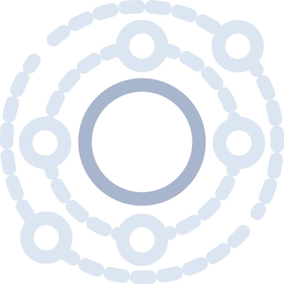 Planet Creative Icon Design vector
