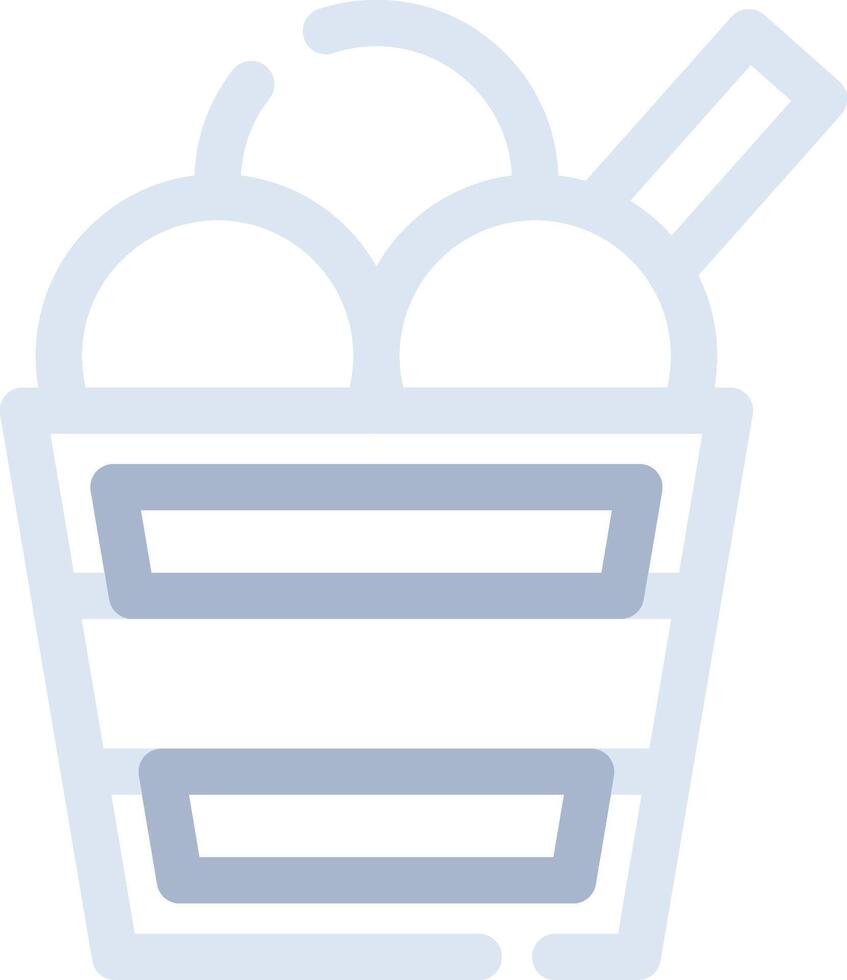 Ice Cream Creative Icon Design vector