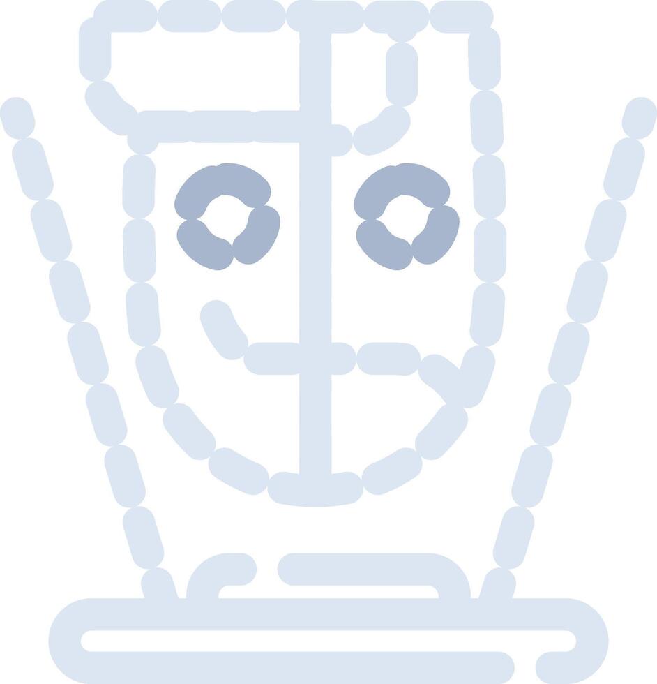 Hologram Creative Icon Design vector