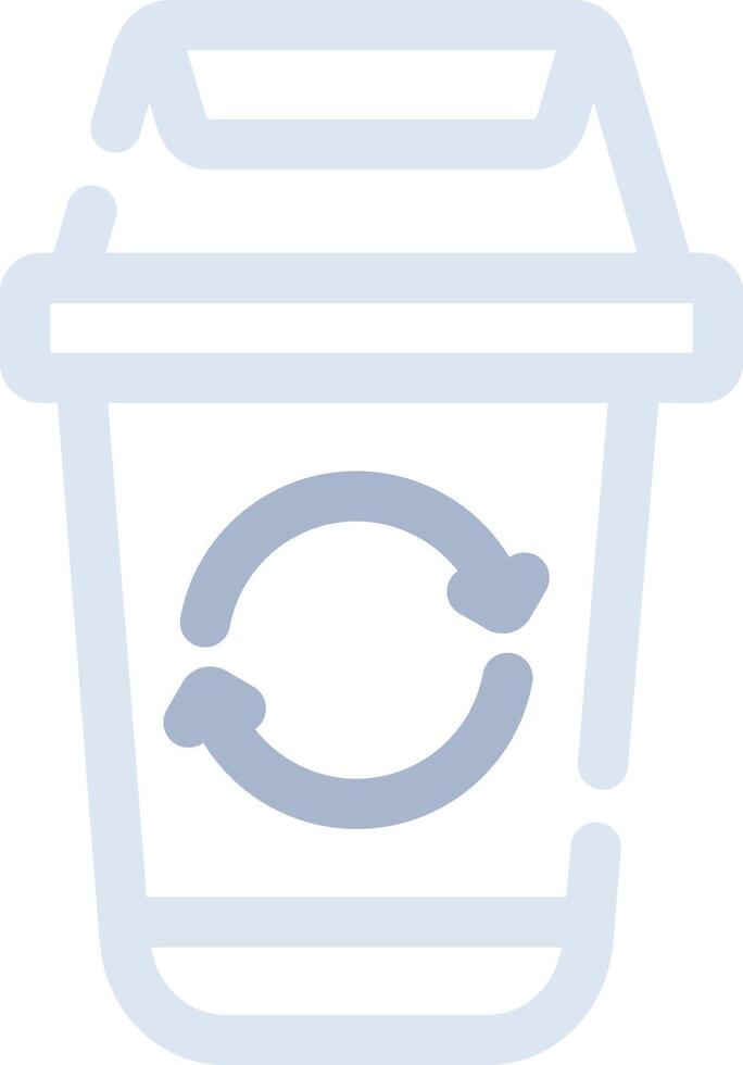 Trash Recycle Creative Icon Design vector