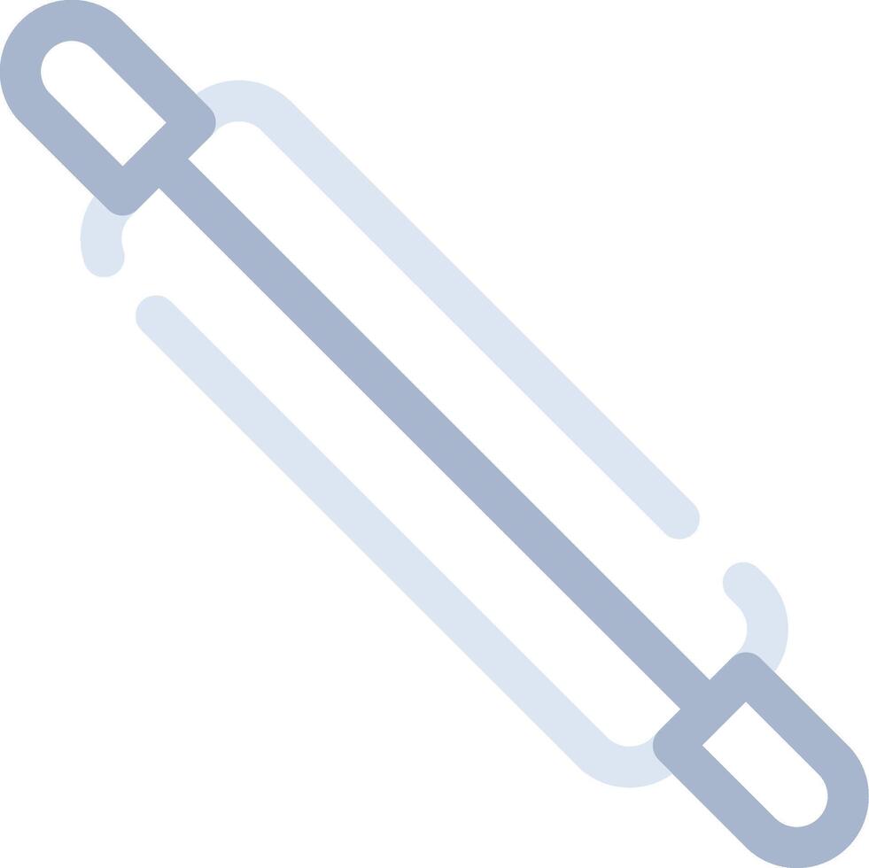 Rolling Pin Creative Icon Design vector