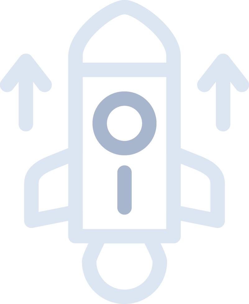 Rocket Creative Icon Design vector