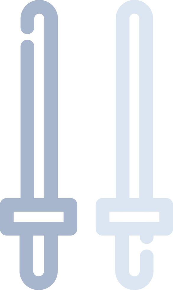 Fencing Creative Icon Design vector