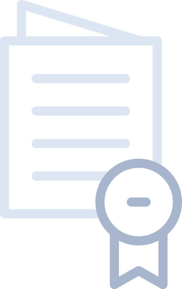 Certificate Creative Icon Design vector