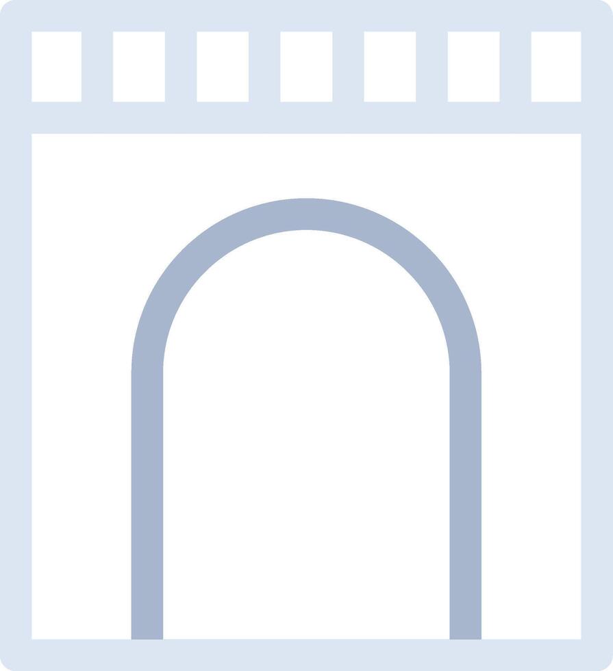 Tunnel Creative Icon Design vector