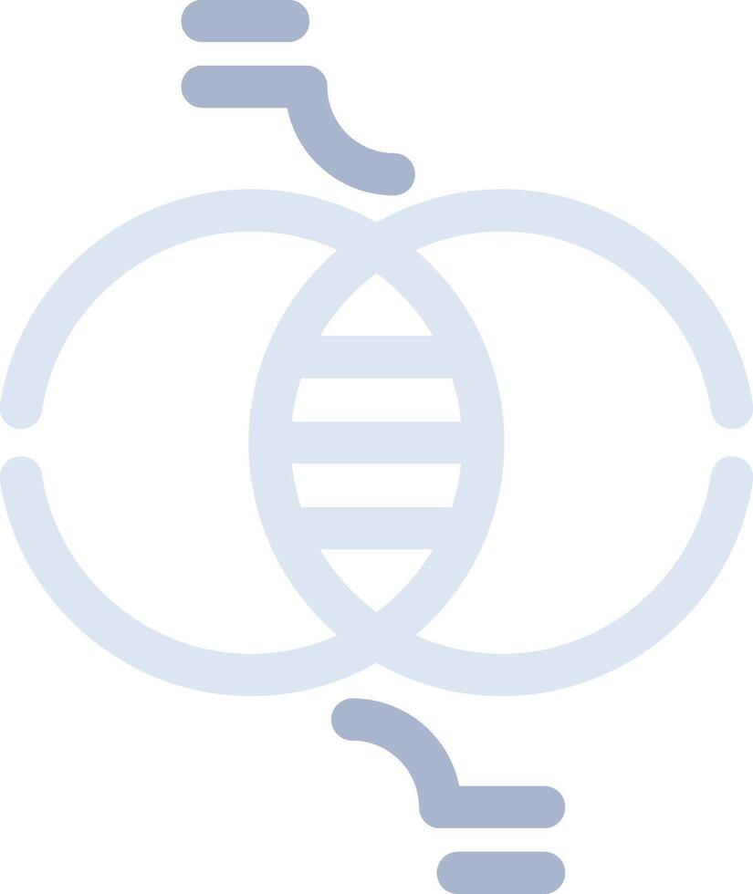 Linear Venn Creative Icon Design vector