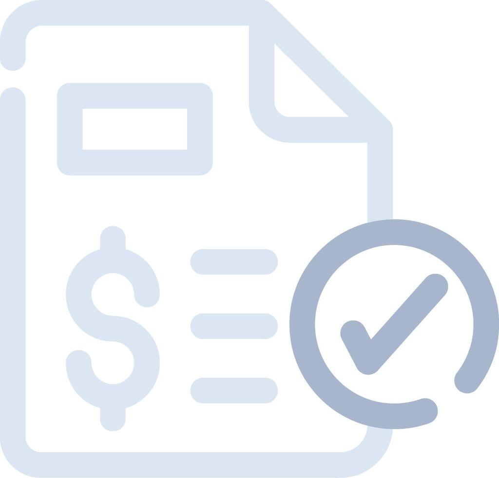 Loan Application Status Creative Icon Design vector