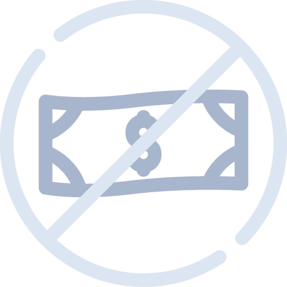 Forbidden Creative Icon Design vector