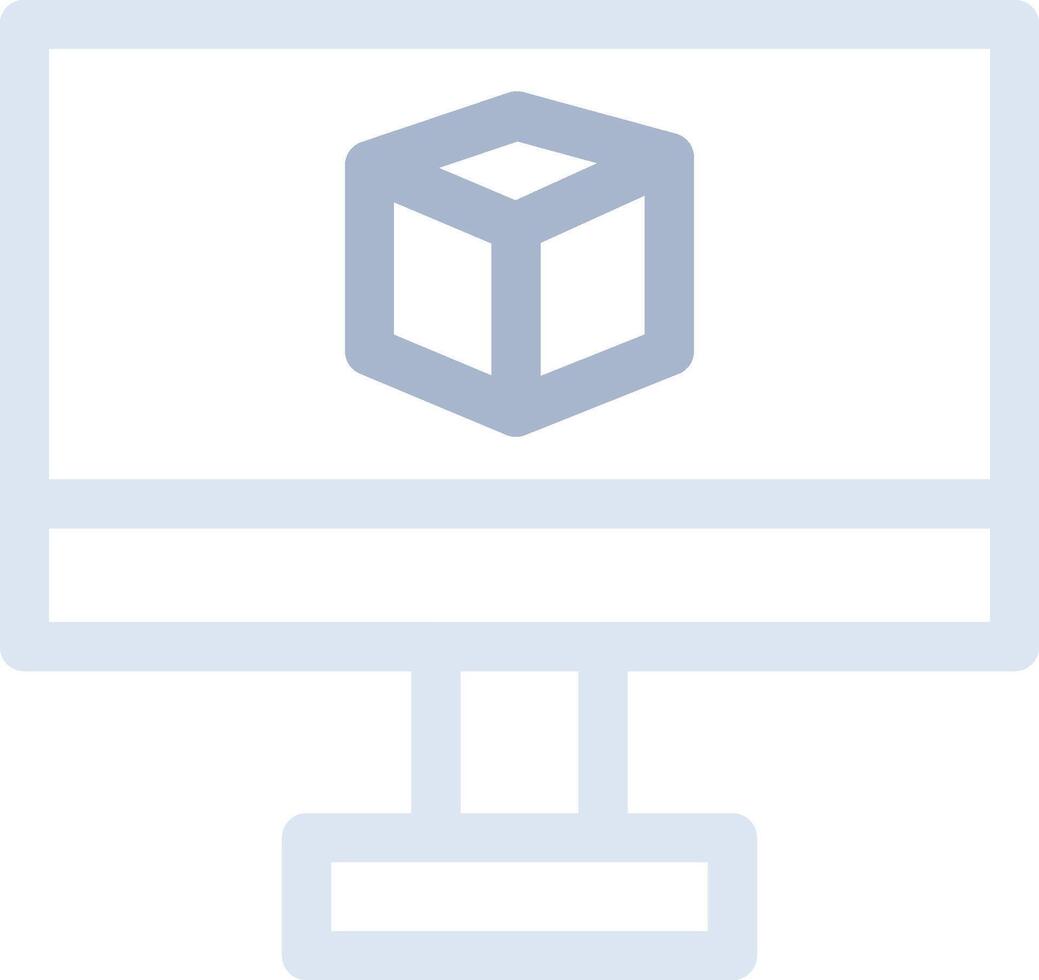 Block Creative Icon Design vector