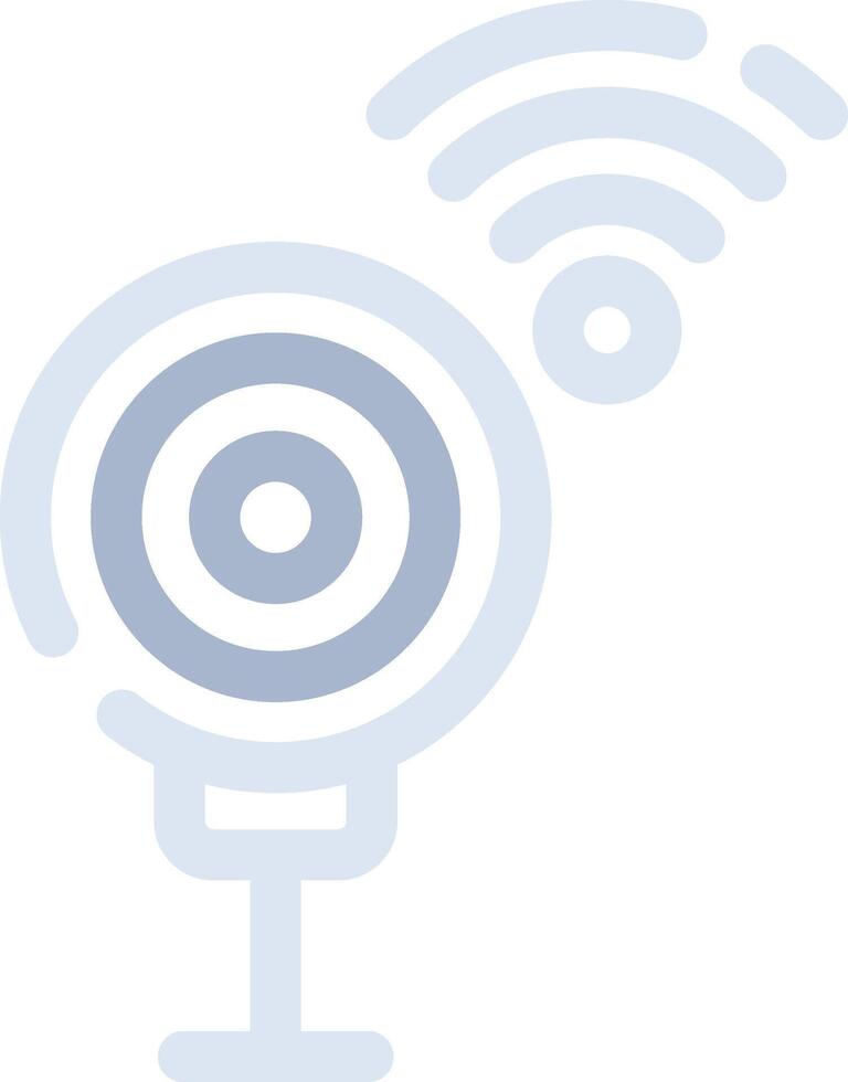 Smart Webcam Creative Icon Design vector